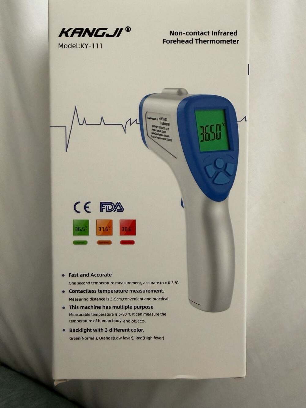 Kangji KY-111 Non-Contact Infrared Forehead Thermometer